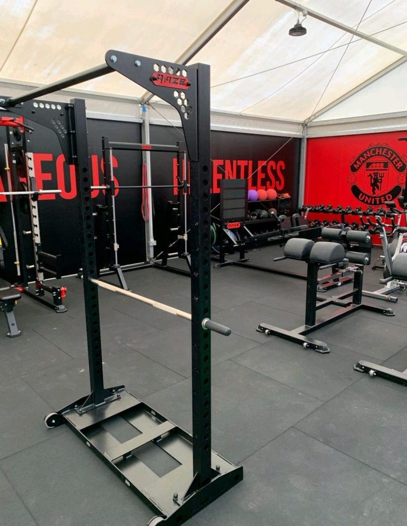 Luxury fitness space for Manchester United Women&rsquo;s Football Club: cardio equipment including Wattbike Pro, Concept2 rower and SkiErg &ndash; OOSH Ltd